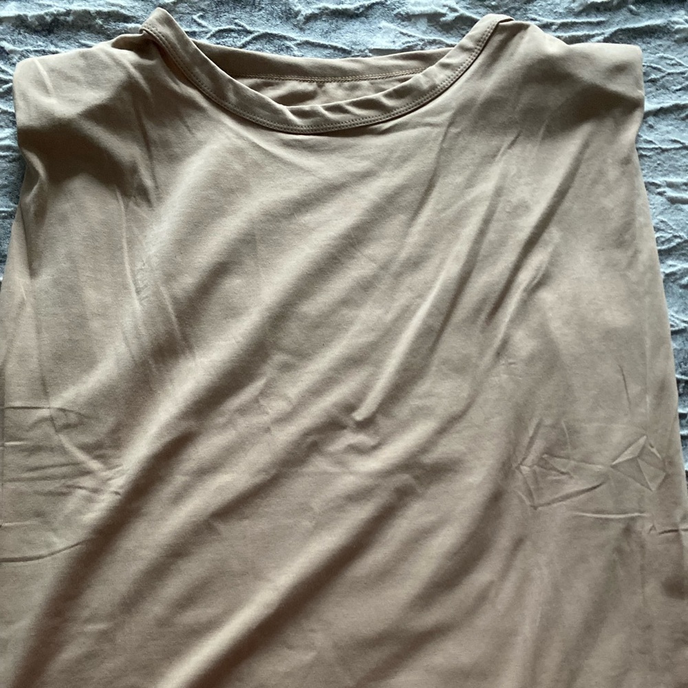 Amazon, tan padded tank top